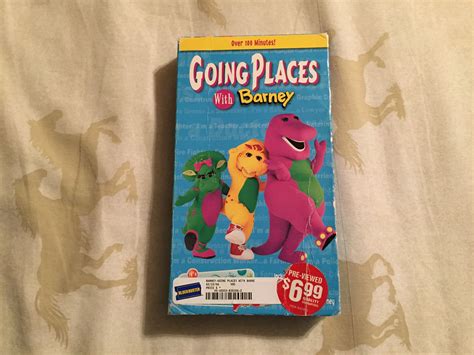 Barney Blockbuster VHS