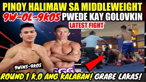 Pinoy Halimaw Sa Middleweight W Kos Pwede Kay Ggg R Ko Ang Kalaban