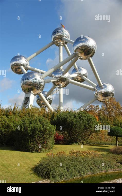 Atomium Is A Part Of Mini Europe A Miniature Park Located In Bruparck