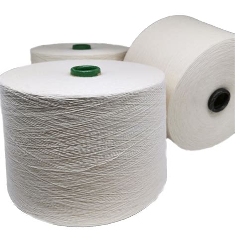 Raw Ply White Cotton Yarn For Textile Industry Count Rs