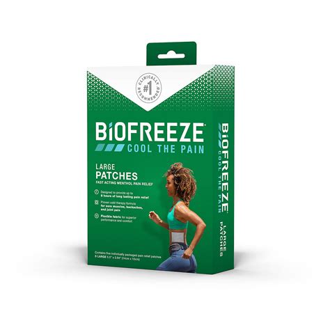 Biofreeze Large Patches 5 Pack Academy