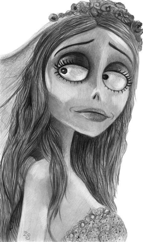 Emily The Corpse Bride By Kresli On DeviantArt Tim Burton Drawings