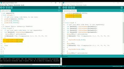 CURSO DE ARDUINO 2021 LECCIÓN 21 Sensor óptico TCRT5000 detectar