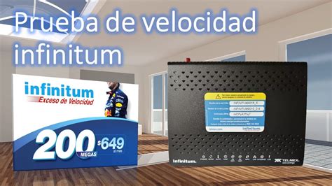 Prueba De Velocidad Internet Telmex Infinitum Simetrico Mbps Youtube