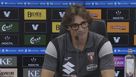 Roma Torino Le Parole Di Vanoli In Conferenza Stampa