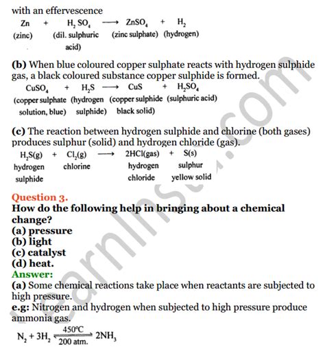 Selina Concise Chemistry Class 8 Icse Solutions Chapter 6 Chemical