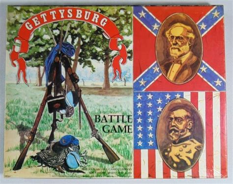 Avalon Hill Gettysburg Battle Civil War Board Game Intact