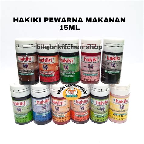 Jual Hakiki Pewarna Makanan 15ml Halal Shopee Indonesia