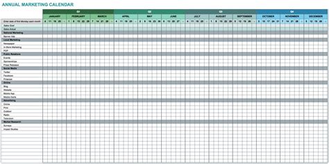 Calendar Spreadsheet Template Spreadsheet Downloa calendar worksheet ...