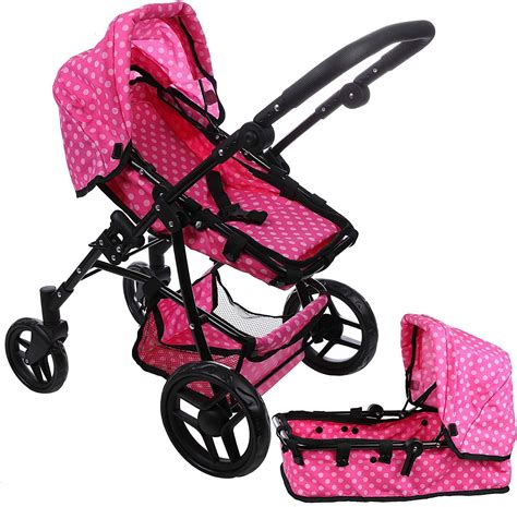 Mommy And Me Doll Collection Babyboo Baby Doll Stroller For Toddlers