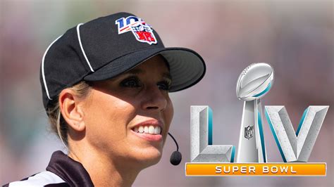 Sarah Thomas Becomes First Female Official In Super Bowl History