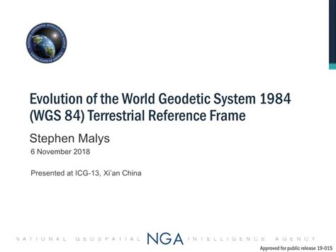 Evolution Of The World Geodetic System 1984 Wgs 84 Terrestrial