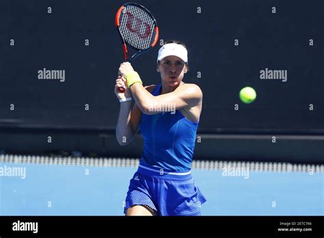 Melbourne AUS Andrea Petkovic GER During Her Day Four Match Of The