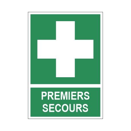 Picto Premiers Secours Refn Sticker Communication