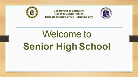 Department Of Education National Capital Region Schools Division