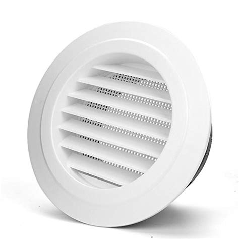 Buy Hon Guan Round Louver Air Vent Abs Grille Ventilation Cover