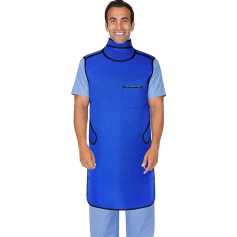 Lvchen Lead Apron Mm Pb Xray With Thyroid Shield Collar Dental Lab