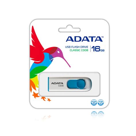 Computadoras Guatemala Soluciones 360 MEMORIA 16GB USB C008 AZUL