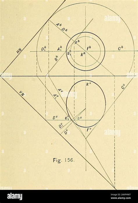 Descriptive Geometry B Tangent To Theparallel And Therefore In The Plane Of Theparallel