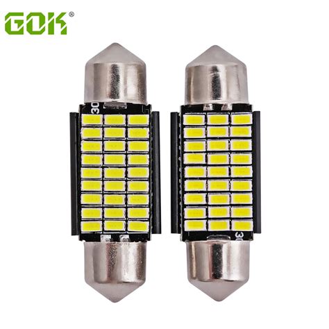 X White Light Festoon Mm C W Led Smd Non Polarity Canbus Led