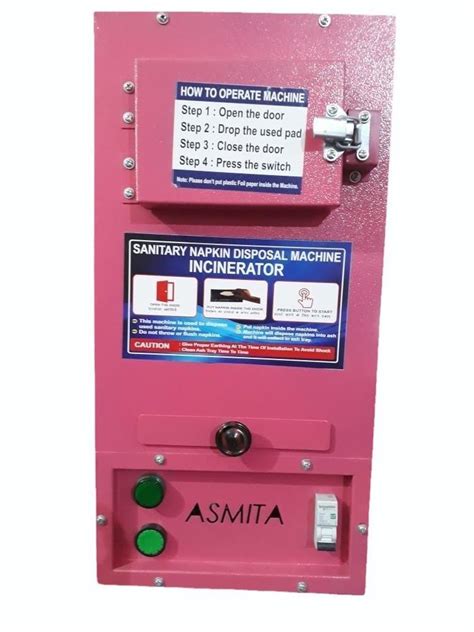 Electrical Sanitary Napkin Disposal Machine Trash Recycle At Rs 4990