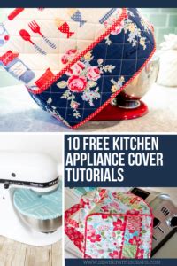 DIY Kitchen Appliance Covers Round Up – Sewing With Scraps