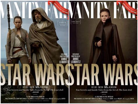 Star Wars Os Ltimos Jedi Ganha Quatro Capas Lindas Da Vanity Fair