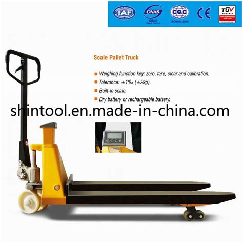 China Manual Hydraulic Pallet Truck With Scale China Pallet Truck With Scale And Pallet Truck