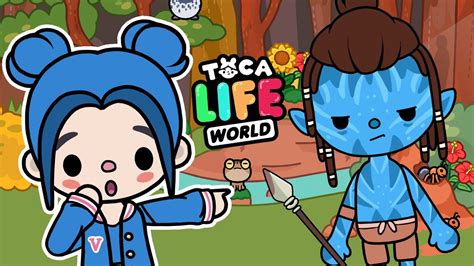 ALL BLUE STUFF And Avatar In Toca Boca Toca Life World Collection