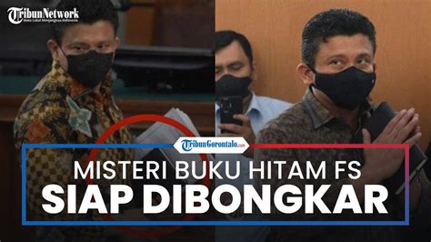 Misteri Buku Hitam Ferdy Sambo Siap Dibongkar Yang Berisikan Catatan