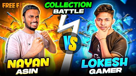 Diamond King LokeshGamer Vs NayanAsin Revenge Gun Collection Battle