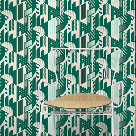 Bauhaus Wallpaper Douglas Fir Mini Moderns AZDPT044DF