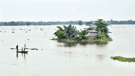 Assam Floods 6 More Die Toll Rises To 58 North East India News The Indian Express