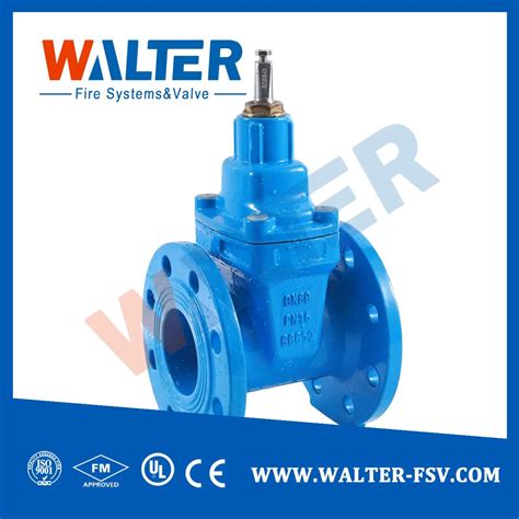 Dn150 Ductile Iron Flange End Gate Valve Sluice Valve China Valve Valves And Gate Valve