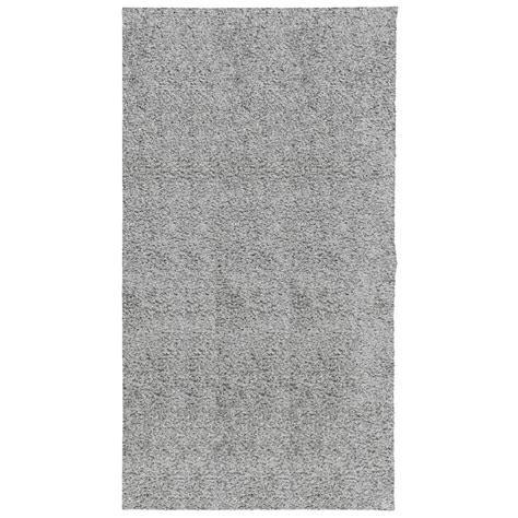 VidaXL Vloerkleed PAMPLONA Shaggy Hoogpolig Modern 80x150 Cm Grijs