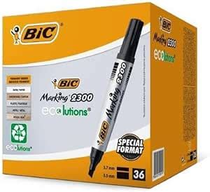 Bic Marking Ecolutions Marqueurs Permanents Pointe Moyenne