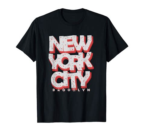 New York City Brooklyn T Shirt Retro Style Zelitnovelty