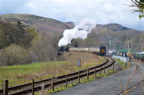 Along Cambrian Lines Spring Steam Gala 2016 Preserved Railway Uk