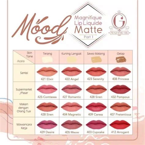 Jual MADAME GIE MAGNIFIQUE LIP LIQUID SERI NUDE Shopee Indonesia
