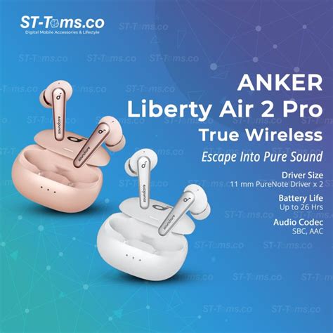 Jual Anker Soundcore Liberty Air 2 Pro Anc True Wireless Tws A3951