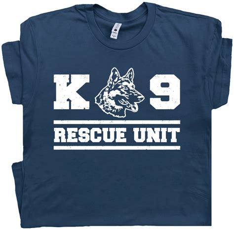 K9 T Shirt K9 Unit T Shirt German Shepherd T Shirt Vintage