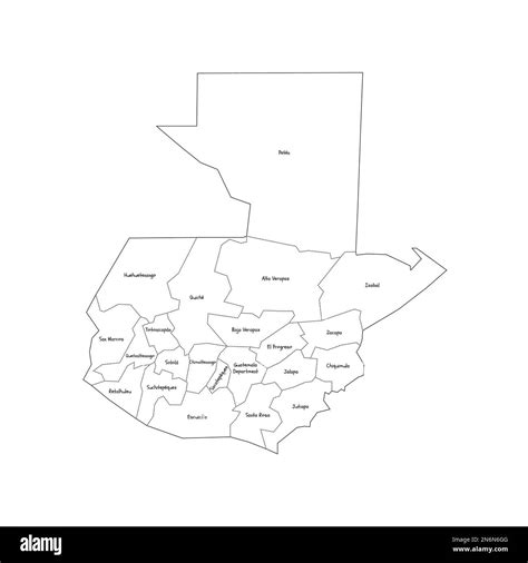 Guatemala Mapa Pol Tico De Las Divisiones Administrativas Hot Sex Picture