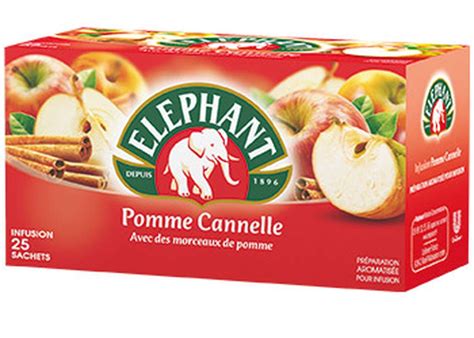 Infusion Pomme Cannelle Elephant 25 Sachets La Belle Vie Changez