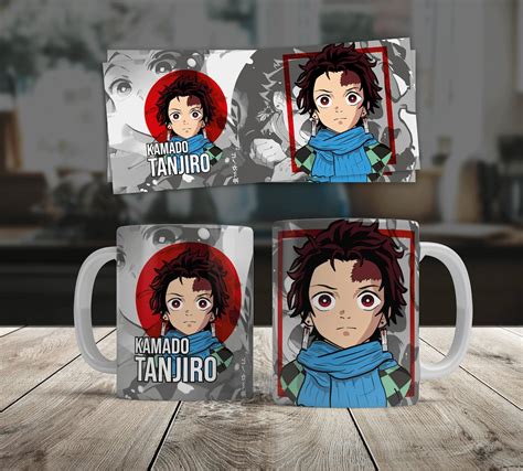 Anime Sublimation Design Sublimation Template Anime Mug Design