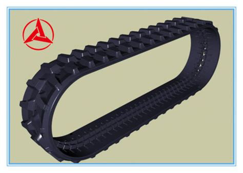 China Sany Excavator Rubber Track Chain For Sy55 Sy60 China Rubber