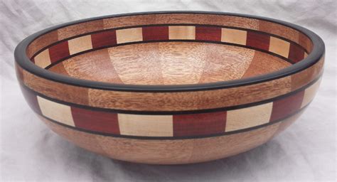 Mahogany Segmented Bowl - FineWoodworking