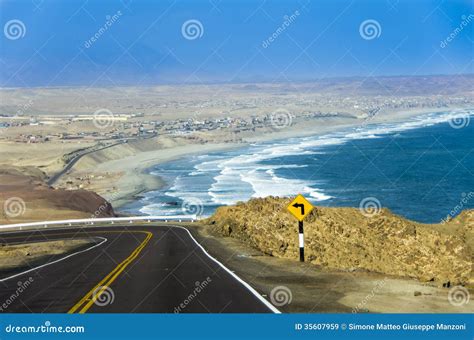 Pan American Highway Peru Royalty Free Stock Photography
