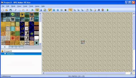 Tutorial Rpg Maker Vx Ace Crear Un Mapa Programa Videojuegos