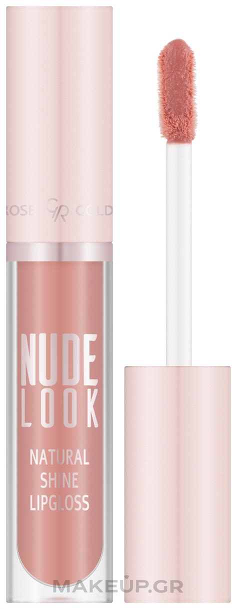 Golden Rose Nude Look Natural Shine Lipgloss Λιπ γκλος χειλιών