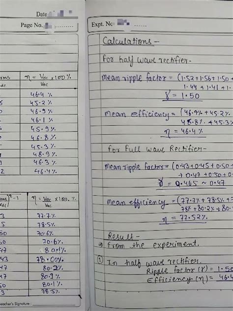 Rectifier Experiment To Study Half And Full Wave Rectifier Circuit